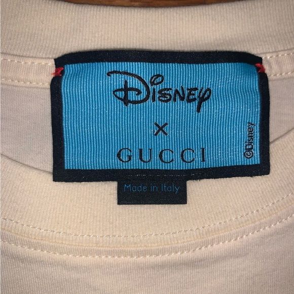 Gucci x Disney Donald Duck Planet T-Shirt Small AUTHENTIC - Picture 3 of 4